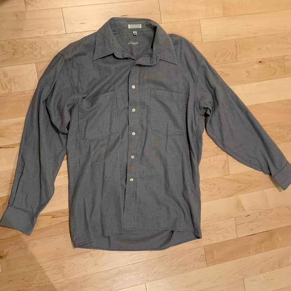 Blazer brand mens dress shirt long sleeve